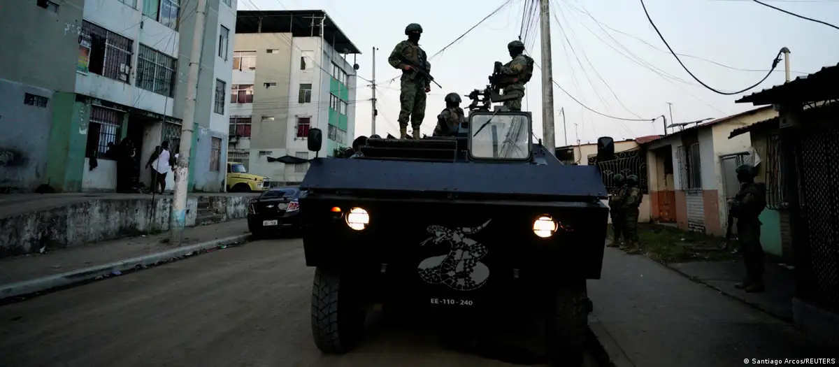 Militares de Ecuador. Foto: DW.