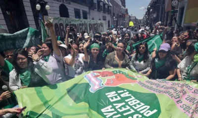 México: el conservador estado de Puebla se ha convertido en la décimocuarta entidad federativa en legalizar el aborto hasta las 12 semanas de gestación. Imagen: Imelda Medina/REUTERS/DW