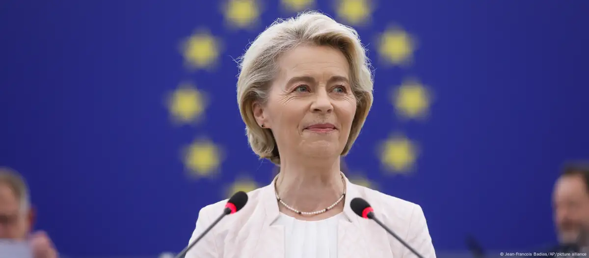 Ursula von der Leyen, mantiene su cargo por cinco años más. Imagen: Jean-Francois Badias/AP/picture alliance