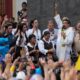 El candidato presidencial Edmundo González y la líder opositora María Corina Machado pidieron a Dios "por la libertad" de Venezuela el domingo (21.07.2024). Imagen: Matias Delacroix/AP Photo/picture alliance/DW