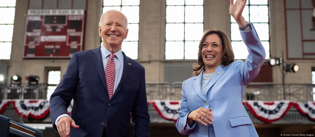 Joe Biden y Kamala Harris/DW Imagen: Andrew Harnik/Getty Images