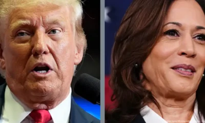 Donald Trump y Kamala Harris. Foto: Evan Vucci/AP/dpa/picture alliance | Shawn Thew/Pool EPA/AP/picture alliance