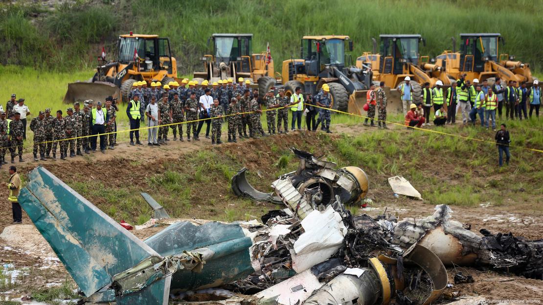 Accidente aéreo. Foto: Sujan Gurung/AP/picture alliance