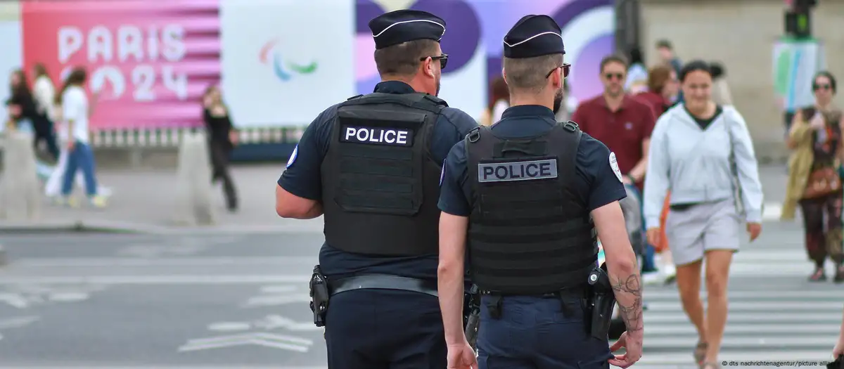 Policía de Francia. Imagen: dts nachrichtenagentur/picture alliance