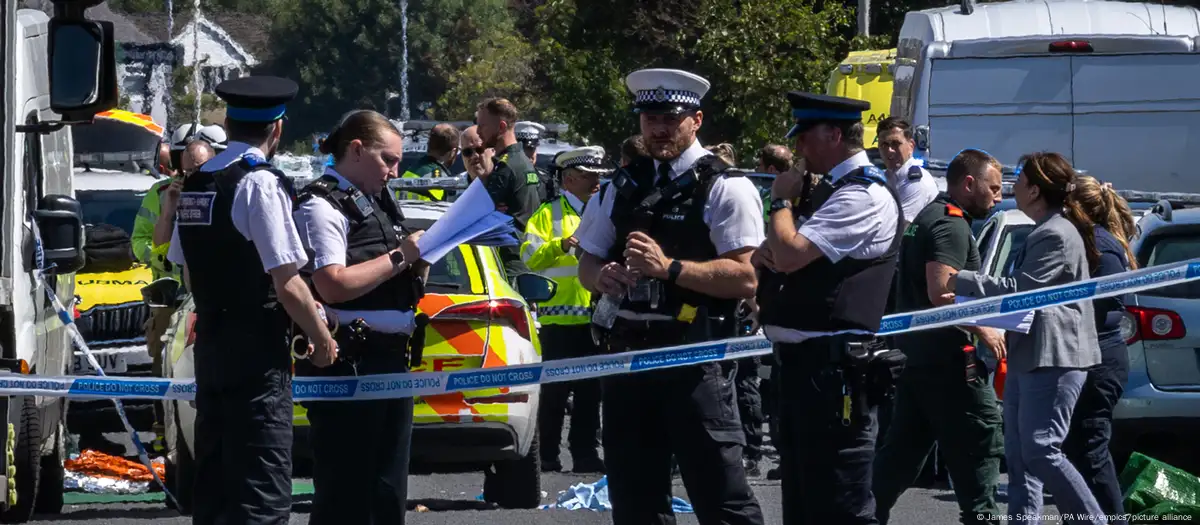 Policía de Inglaterra. Foto: DW.