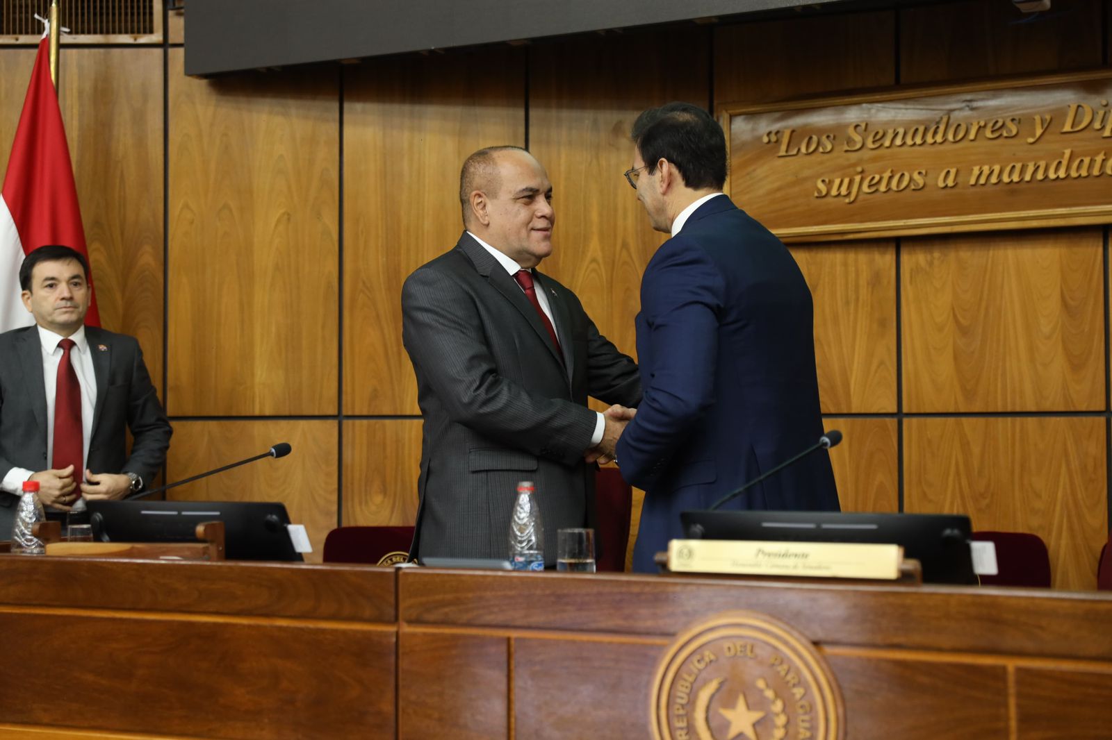 Basilio "Bachi" Nuñez y Silvio "Beto" Ovelar. Foto: Gentileza.