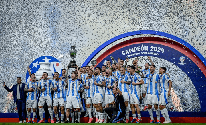 Argentina, campeona de la Copa América 2024. Foto: Conmebol.