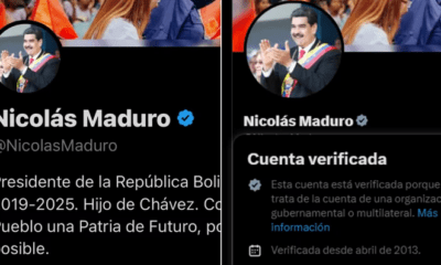 Cuenta en X de Nicolás Maduro.