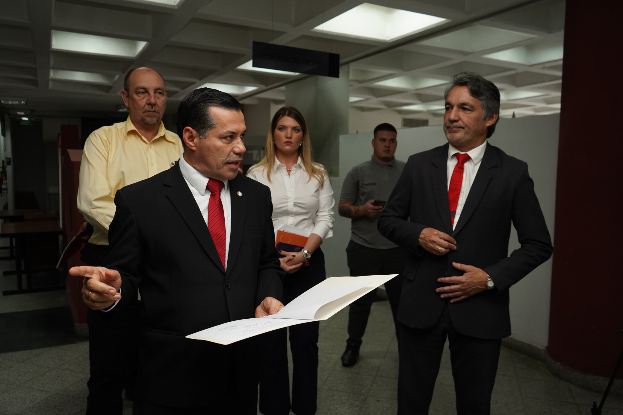 Félix Sosa, presidente de la ANDE. Foto: Gentileza.