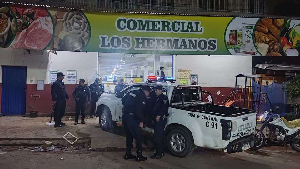 El asalto ocurrió en el local Los Hermanos de Limpio. Foto: Gentileza.