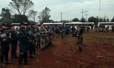 Se encuentran 600 efectivos policiales en el lugar. Foto: captura de pantalla.