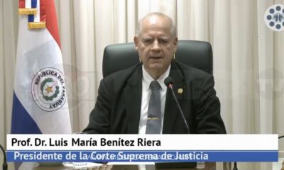 Luis María Benítez Riera, Corte. Foto: Captura de pantalla.