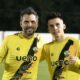 Luis Vidal (izq.) y Thiago Vidal (der.). Padre e hijo que anotaron en un mismo partido de la Copa Paraguay. Foto: Gentileza.