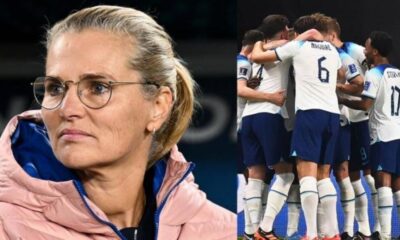 Sarina Wiegman podría dirigir la selección masculina de fútbol de Inglaterra. Foto: Olé.