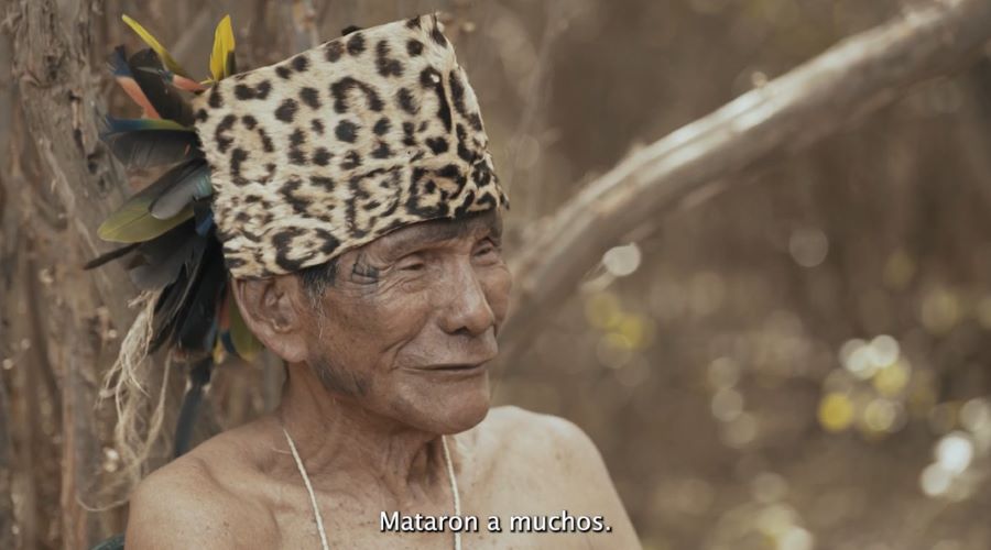 José Iquebi en "Voces del Chaco". Captura