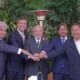 José Raúl Mulino, Santiago Peña, Lula da Silva, Luis Lacalle Pou y Luis Arce en la Cumbre del Mercosur 2024. Foto: Gentileza.