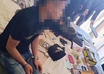 Detenido e incautación de celulares robados. Foto: Policía Nacional.