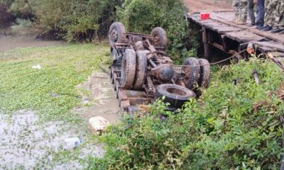 Accidente en Lagerenza. Foto: Gentileza.