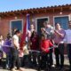 Entrega de viviendas en Caazapá. Foto: El Nacional.