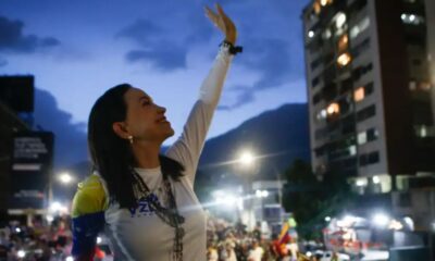 La líder opositora inhabilitada María Corina Machado. Imagen: Jeampier Arguinzones/dpa/picture alliance