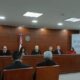 Directivos de la Asociación de Magistrados Judiciales del Paraguay se reunieron con el ministro de la Corte. Foto: Judiciales.net