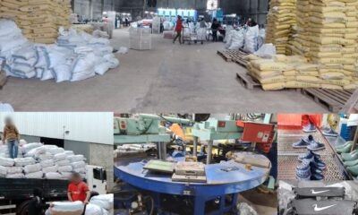 El procedimiento permitió la incautación de más de 15.000 pares de calzados con reconocidas marcas internacionales, presumiblemente falsificadas. Foto: Economí Virtual