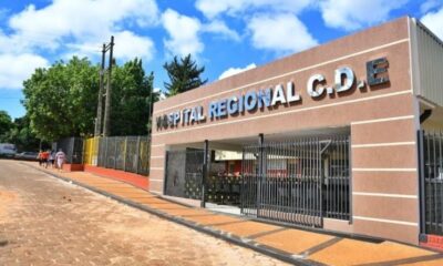 Hospital Regional de CDE. Foto: Gentileza.