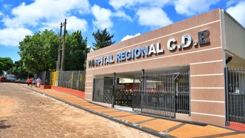 Hospital Regional de CDE. Foto: Gentileza.