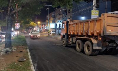 Mejoramiento sobre la avenida Mariscal López. Foto: IP.