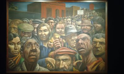 Antonio Berni, "Manifestación", 1934. Obra de la colección del MALBA, expuesta actualmente en diálogo con Mondongo. Cortesía EFR