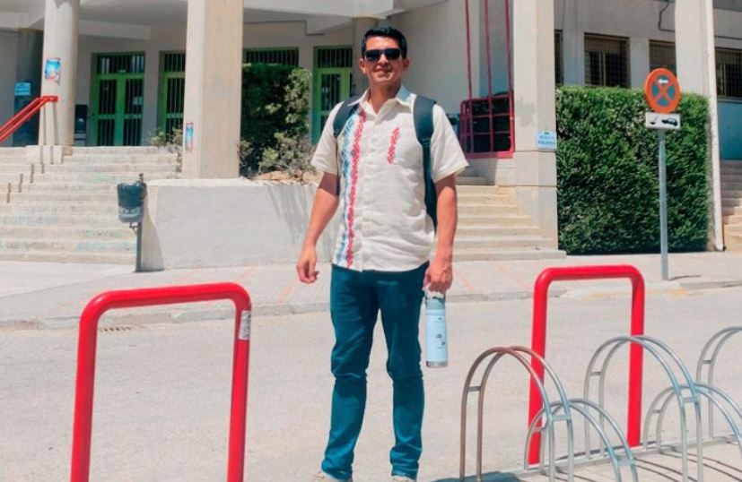 Mario Rodolfo Meza Rodríguez, realiza un Doctorado en Ciencias de la Educación en la Universidad de Granada, España. Foto: Gentileza.