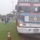 Unidad de transporte público quedó fuera de circulación. Foto: Patrulla Caminera.