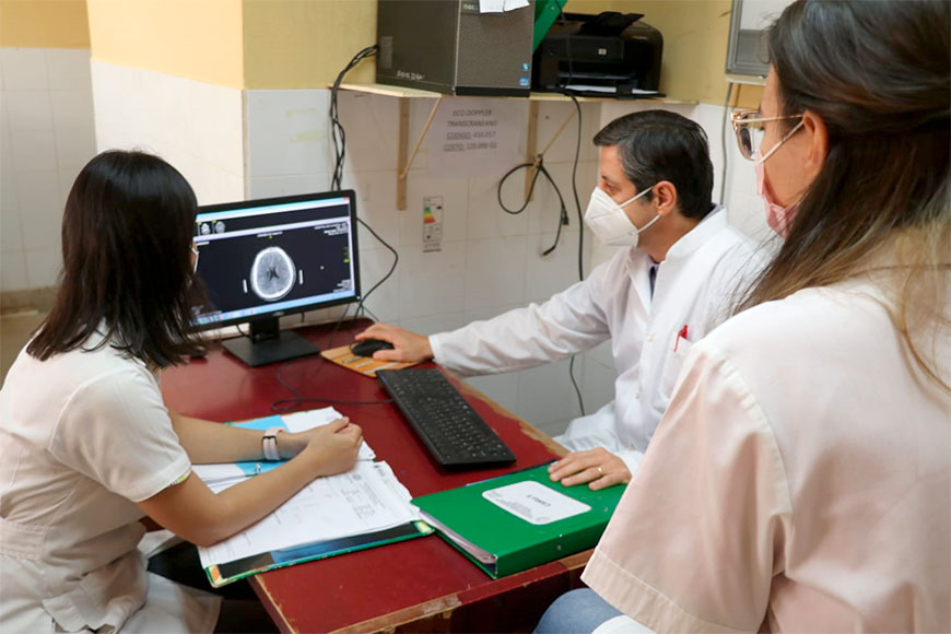 Telemedicina fortalecerá atención en casos de ACV. Foto: Ministerio Público.