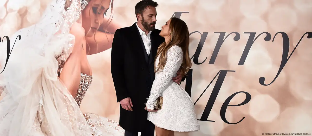 Ben Affleck y Jennifer López. Foto: DW.