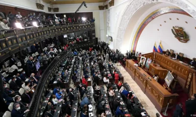 Parlamento de Venezuela, dominado por el chavismo. Imagen: Matias Delacroix/AP Photo/picture alliance