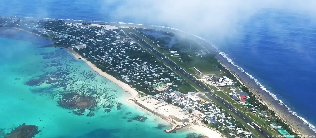 Tuvalu, la pequeña nación insular del Pacífico Sur. Foto: Getty /DW.