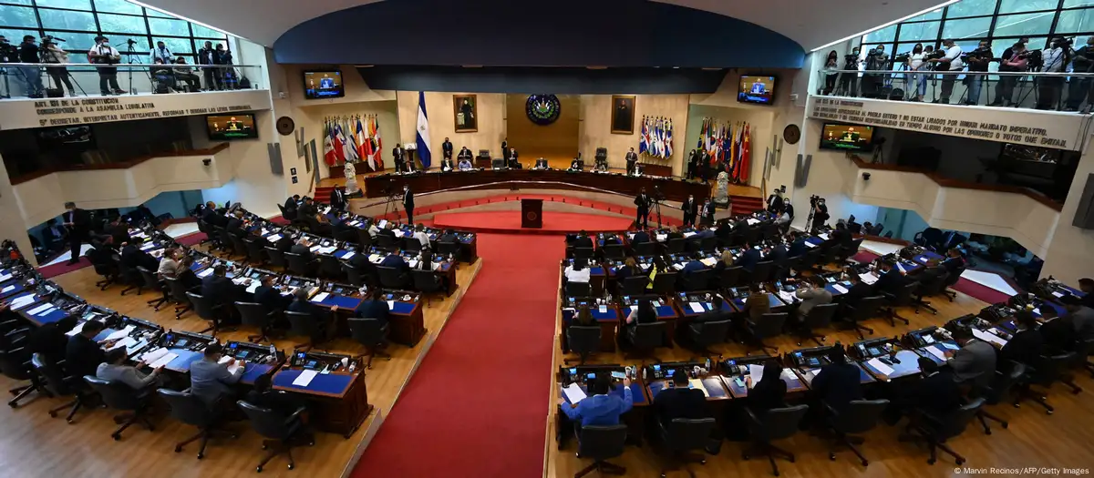 Congreso de El Salvador. Foto: DW.