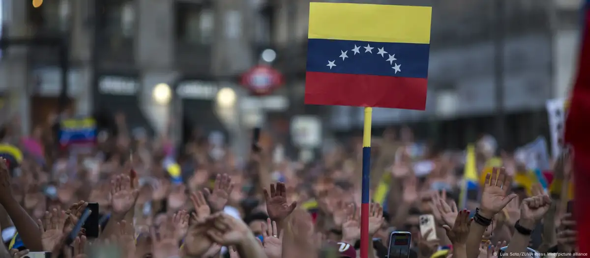 Protesta en Venezuela. Foto: DW