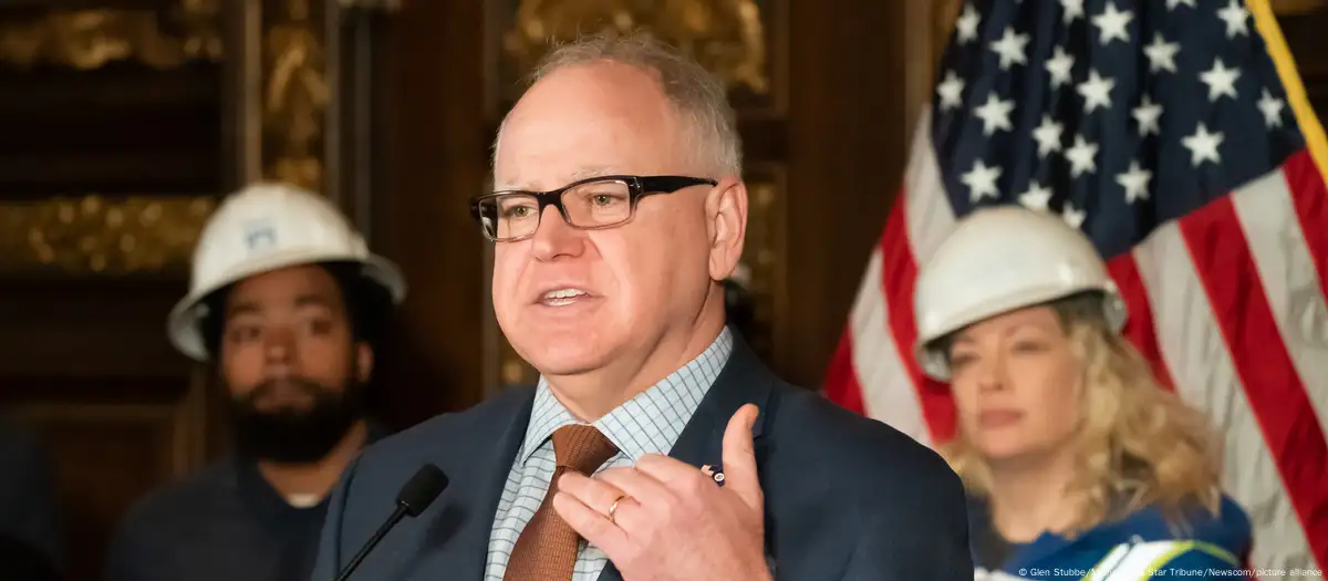 Tim Walz. Foto: DW.