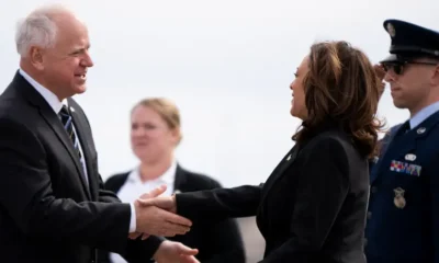 Tim Walz y Kamala Harris. Foto:DW.