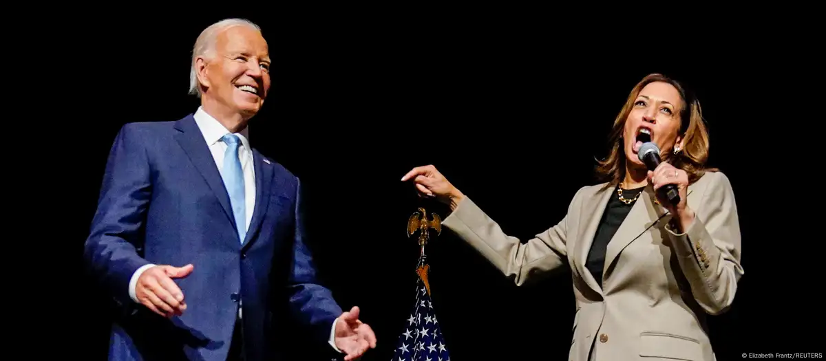 Joe Biden y Kamala Harris. Foto: DW.