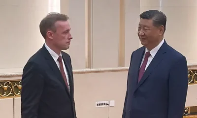 Jake Sullivan se reúne con Xi Jinping en Pekín. Imagen: Trevor Hunnicutt/Pool Photo/AP/picture alliance