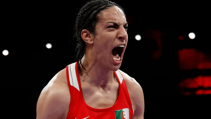 Imane Khelif, la boxeadora olímpica argelina. Foto: Infobae.