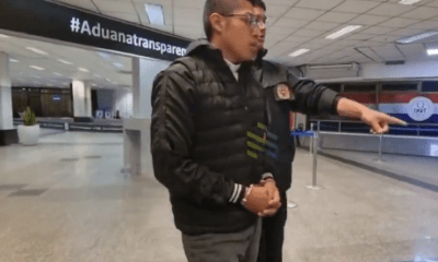 Aspirante a sacerdote detenido. Foto: CAptura.