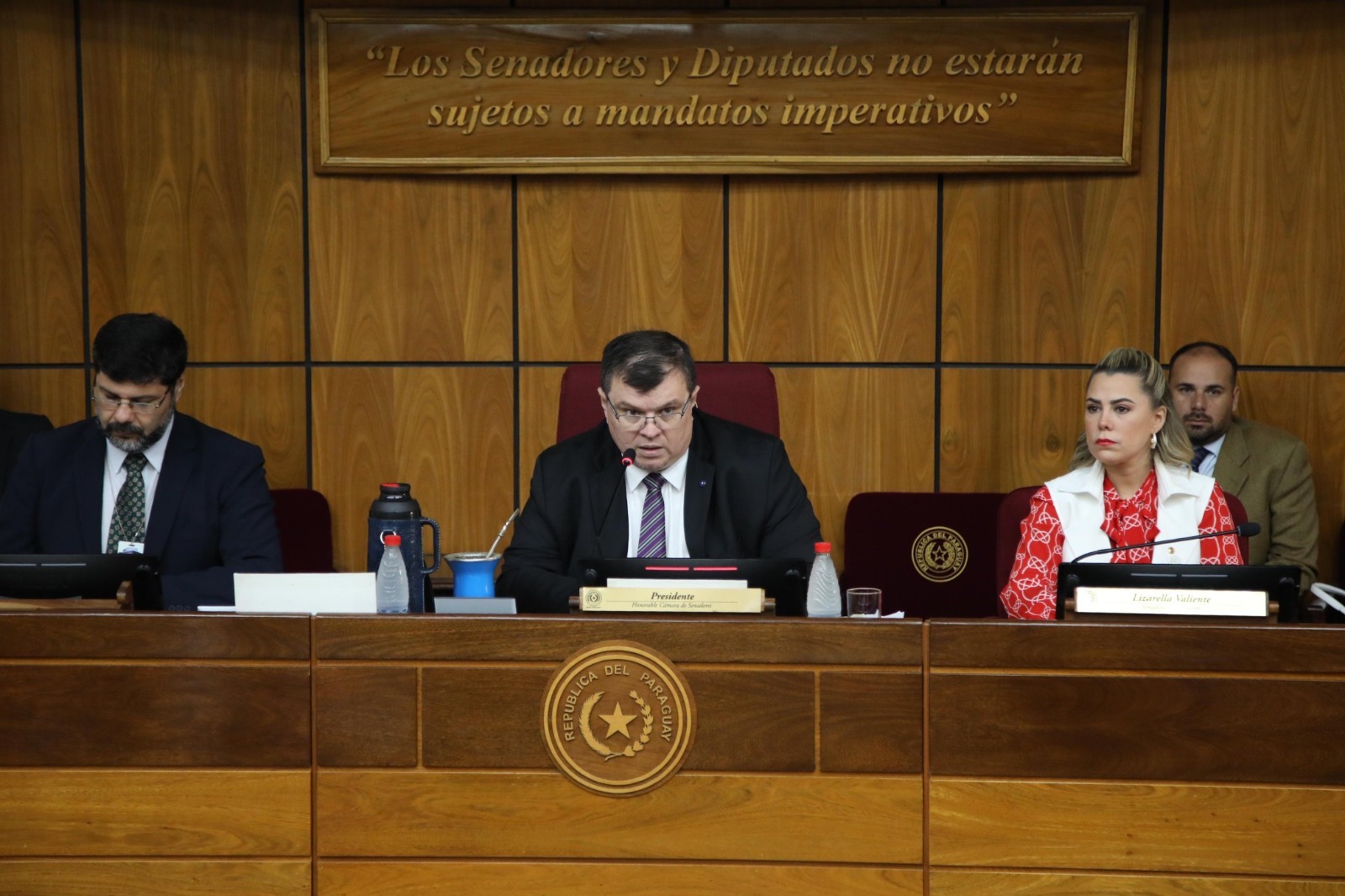 Presidente de la Comisión, Dionisio Amarilla. Foto: Gentileza.