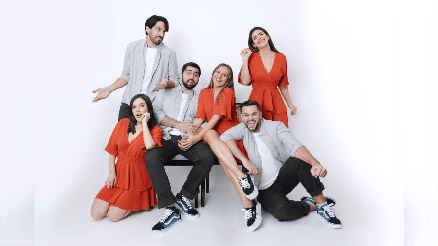 Elenco de "Así de simple". Cortesía