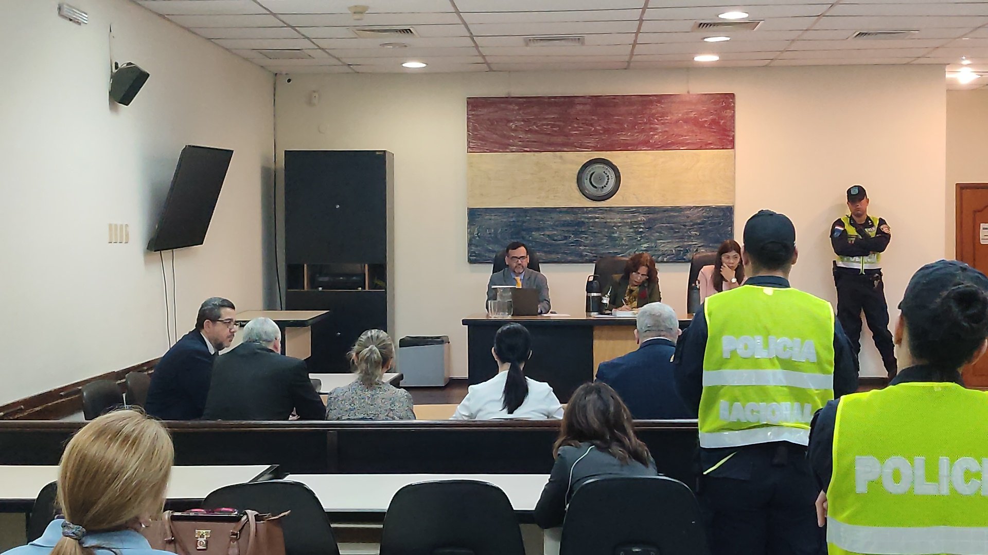 Tribunal de Sentencia. Foto: @Lucas_zPy