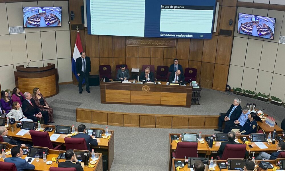 Sesión reservada en el Senado. Foto: Francisca Pereira.