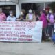 Manifestación de pacientes oncológicos del IPS. Foto: El Nacional.