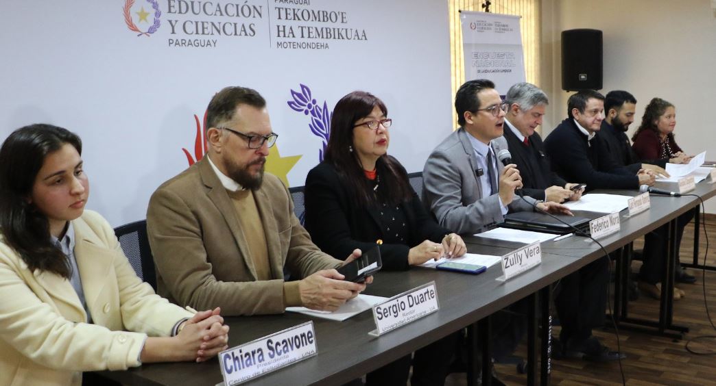 MEC presentó Encuesta Nacional para Educación Superior. Foto: Gentileza.